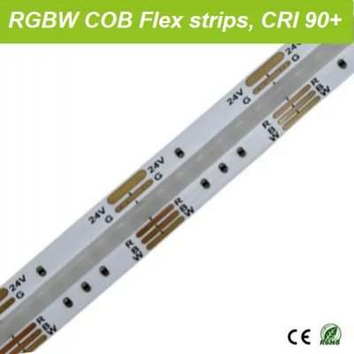 RGBW COB led strip 24V