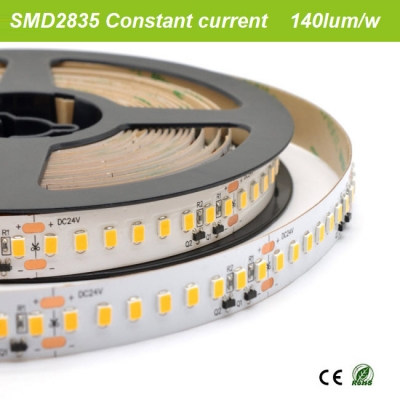 140lum/w constant current SMD2835 strip 