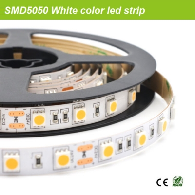 SMD5050 white color led strip