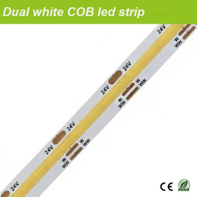 Dual white COB tape-Variable CCT