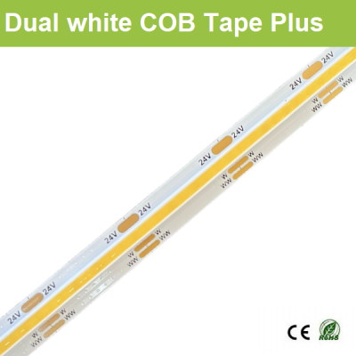 Tunable white COB strips Plus