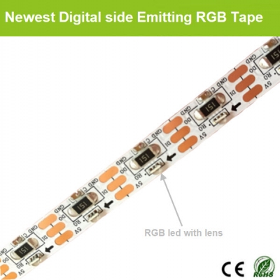 Side Emitting RGB tape-Digital