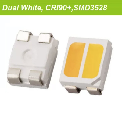 Dual white SMD3528 led CR90